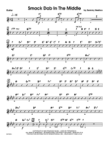Smack Dab in the Middle - Guitar 