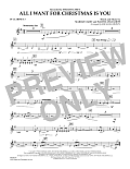 All I Want for Christmas Is You (arr. Michael Brown) - Bb Clarinet 3