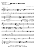 Mosaics For Percussion - Percussion 4