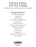 Little Lion, Little Lamb - Keyboard String Reduction