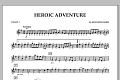 Heroic Adventure - Violin 1