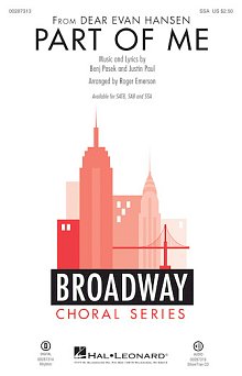 Part Of Me (from Dear Evan Hansen) (arr. Roger Emerson) 