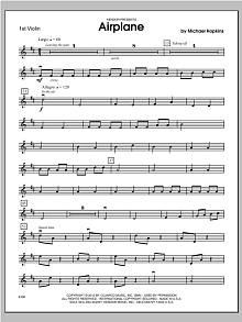 Airplane - Violin 1 