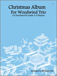 Christmas Album For Woodwind Trio - Full Score 