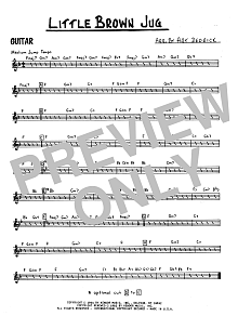Little Brown Jug - Guitar 