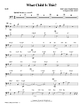 What Child Is This? - Bass