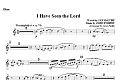 I Have Seen the Lord - Oboe