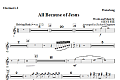 All Because Of Jesus - Bb Clarinet 1,2