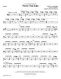 Never Too Late (from The Lion King 2019) (arr. Roger Emerson) - Drums