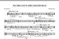 To Dream in Brushstrokes - Bb Clarinet 2