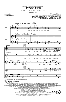 Uptown Funk (feat. Bruno Mars) (arr. Deke Sharon) 