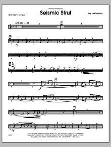 Seismic Strut - 3rd Bb Trumpet 
