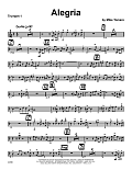 Alegria - 1st Bb Trumpet