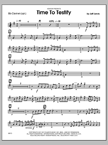 Time To Testify - Bb Clarinet 