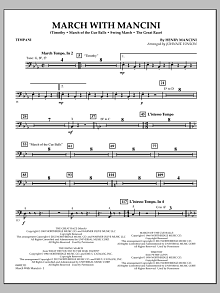 March With Mancini - Timpani 