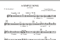 A Simple Song (from Mass) - Eb Alto Saxophone 1