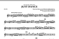 Just Dance - Flute
