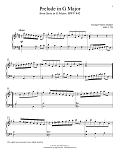 Prelude In G Major
