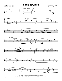 Satin 'n Glass - 2nd Bb Tenor Saxophone 