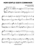 How Gentle God's Commands (arr. Paul Cardall)