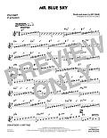Mr. Blue Sky (arr. Roger Holmes) - Bb Solo Sheet