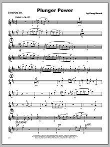 Plunger Power - Baritone Sax 