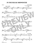 In the Bleak Midwinter - Cello