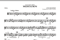 Meditation - Viola