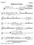 All Because Of Jesus - Bb Trumpet 2,3