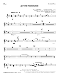 A Firm Foundation - Oboe