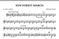 New Forest March - Eb Alto Clarinet