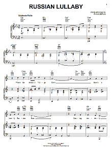 Russian Lullaby 
