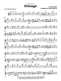 Chicago (that Toddlin' Town) - 1st Eb Alto Saxophone
