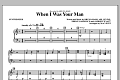 When I Was Your Man (arr. Mac Huff) - Synthesizer