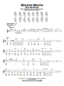 Besame Mucho (Kiss Me Much) 
