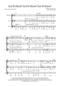 Let It Snow! Let It Snow! Let It Snow! (arr. Keely Hodgson)