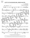 Lift Up Your Heads, Jerusalem (Orchestra) - Timpani