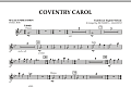 Coventry Carol - Mallet Percussion