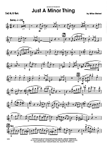 Just A Minor Thing - Opt. Bass Clarinet 
