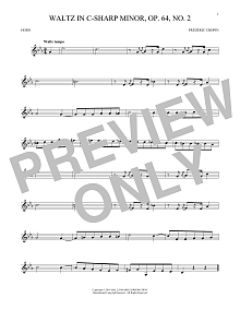 Waltz In C-Sharp Minor, Op. 64, No. 2 