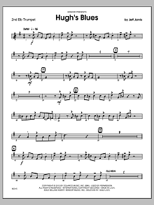 Hugh's Blues - 2nd Bb Trumpet 