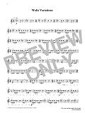Waltz Variations from Graded Music for Snare Drum, Book III