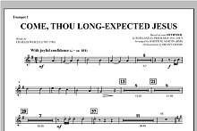 Come, Thou Long-Expected Jesus (from Carols For Choir And Congregation) - Bb Trumpet 1 