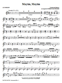 Mayim, Mayim - Accordion 
