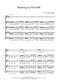 Running Up That Hill (A Deal With God) 2012 Remix (arr. Gitika Partington)
