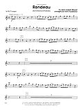 Rondeau (from Sinfonies Of Fanfares) (arr. Kevin Kaisershot) - 1st Bb Trumpet