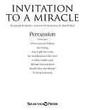 Invitation To A Miracle (a Cantata For Christmas) - Percussion