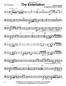 The Entertainer - 3rd Trombone 