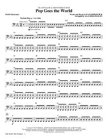 Pop Goes the World - Bass 
