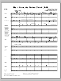 He Is Born, the Divine Christ Child - Full Score